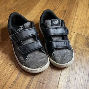 Puma Kids Black Sneakers